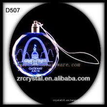 K9 Laser Crystal LED Ornament